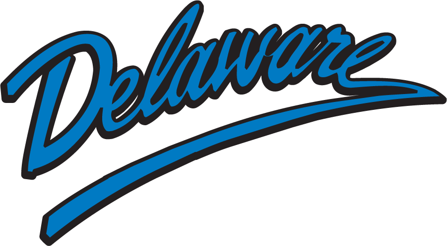 Delaware Blue Hens 1999-2009 Wordmark Logo t shirts iron on transfers...